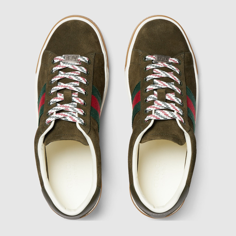 GUCCI Men's Gucci Ace sneaker with Web outlook