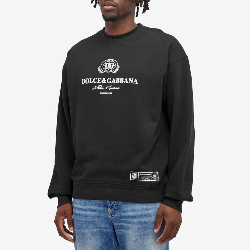 Dolce & Gabbana Dolce & Gabbana College Logo Crew Neck Sweatshirt outlook
