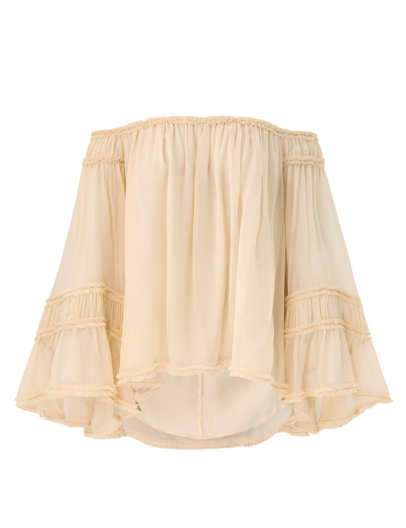 REBELLION FRAY FLUTTER BLOUSE 1