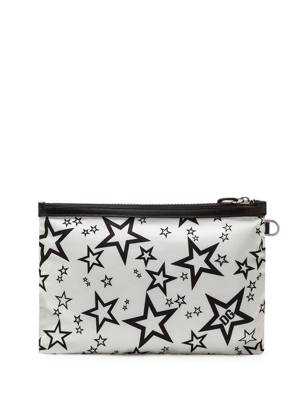 star-print clutch - 2