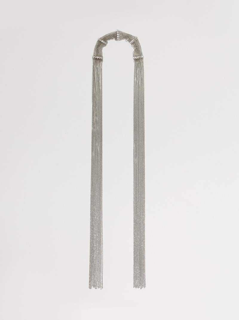 BAMBOLA Metal scarf necklace 1