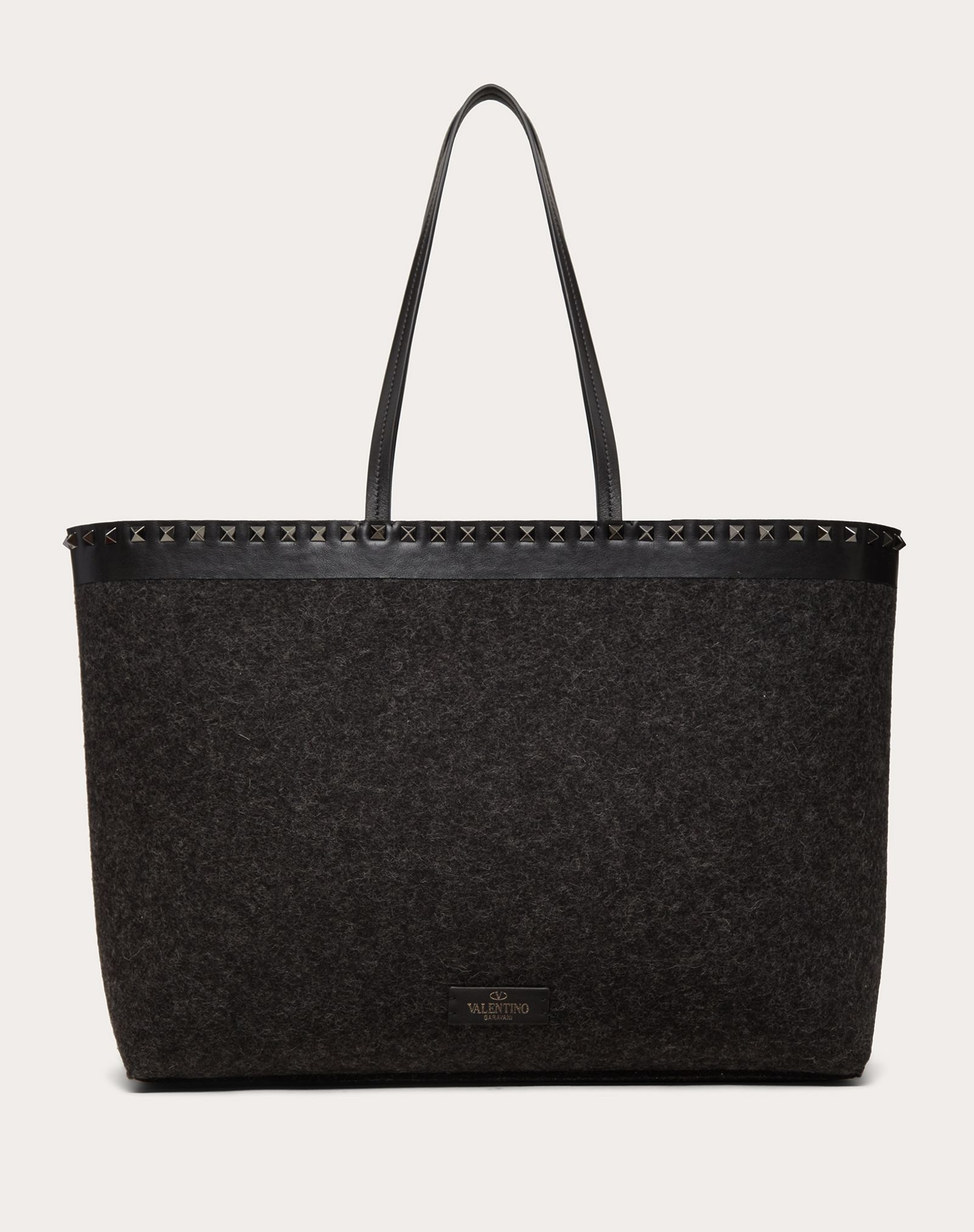 Rockstud Felt Tote Bag - 3