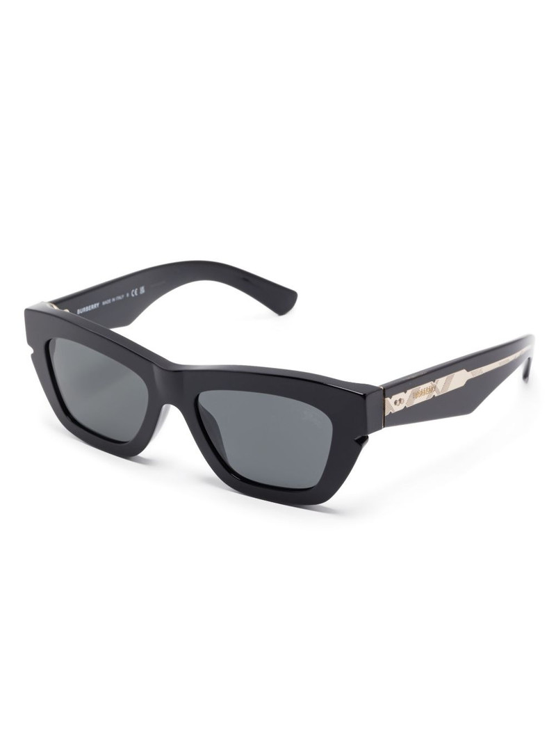 Burberry rectangle-frame sunglasses outlook
