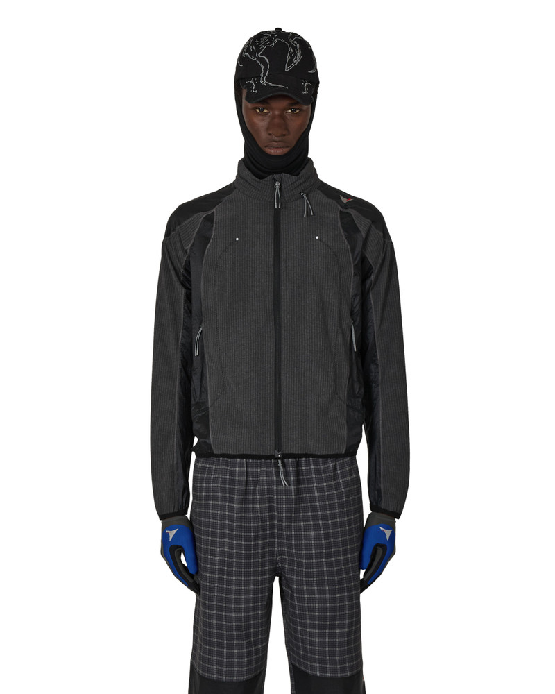 Numb Pinstriped Hooded Wind Jacket 1
