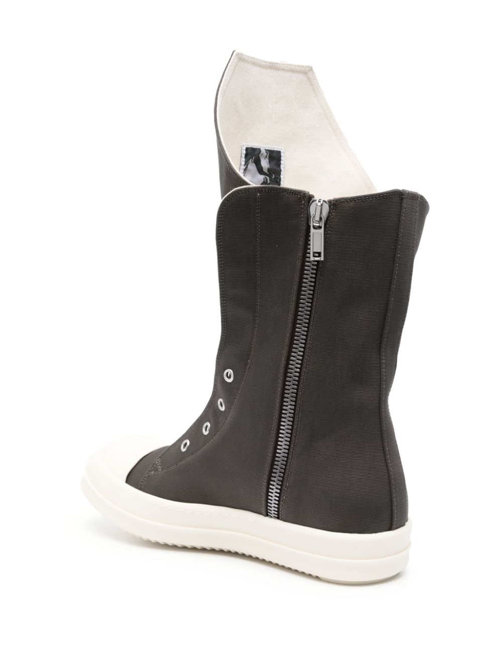 oversize-tongue sneaker boots - 3