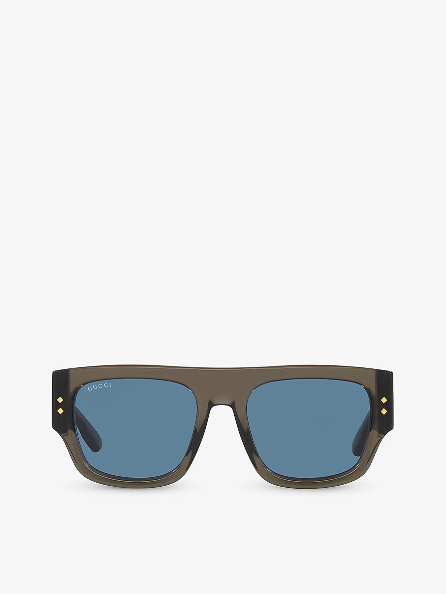 GC002018 GG1262S rectangle-frame acetate sunglasses - 1