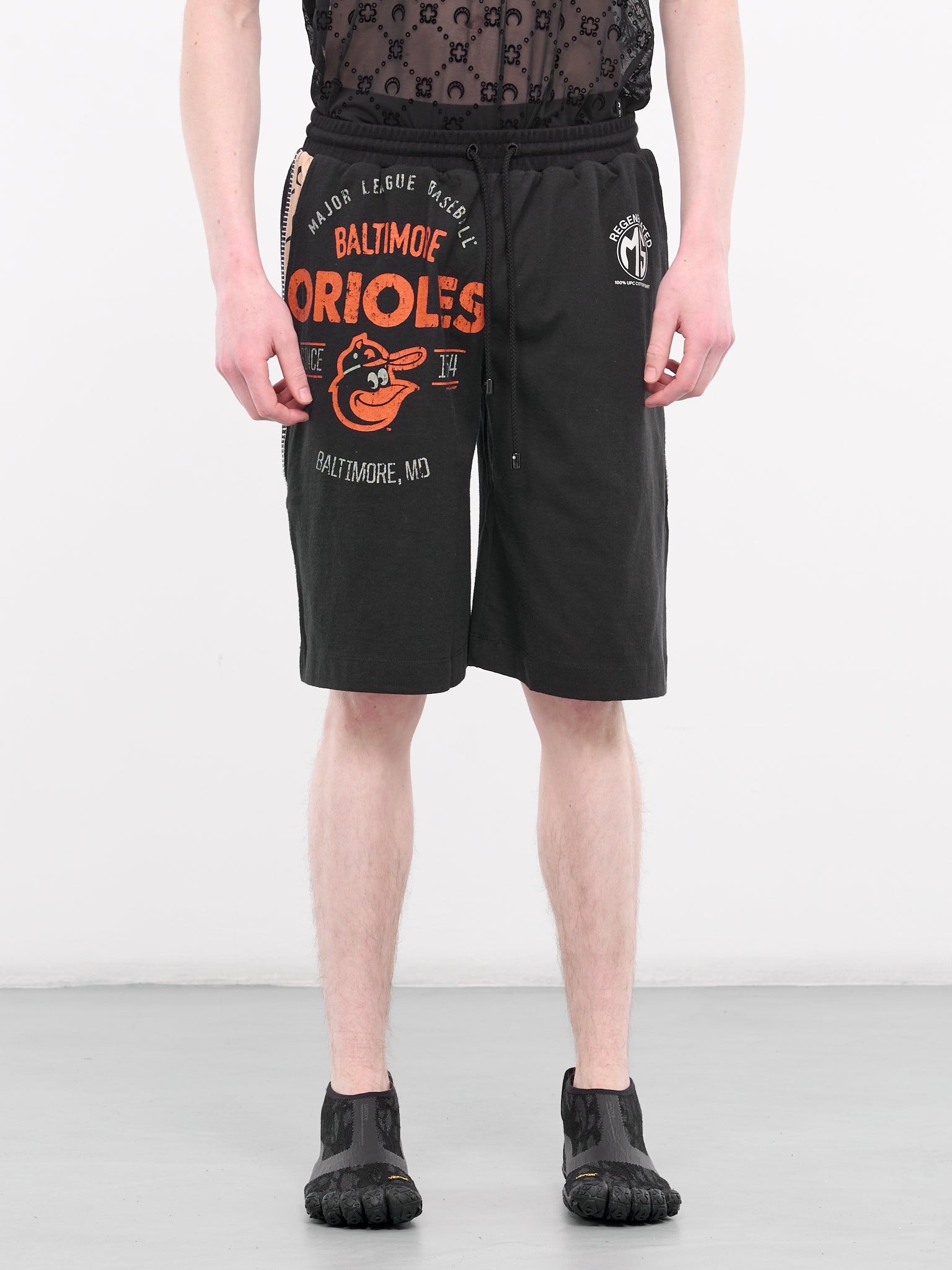 Regenerated Graphic Tee Bermudas - 1