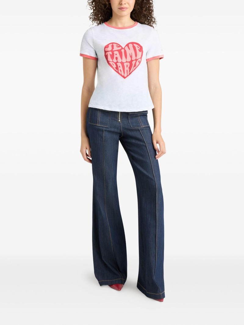 Cinq à Sept heart ringer T-shirt outlook