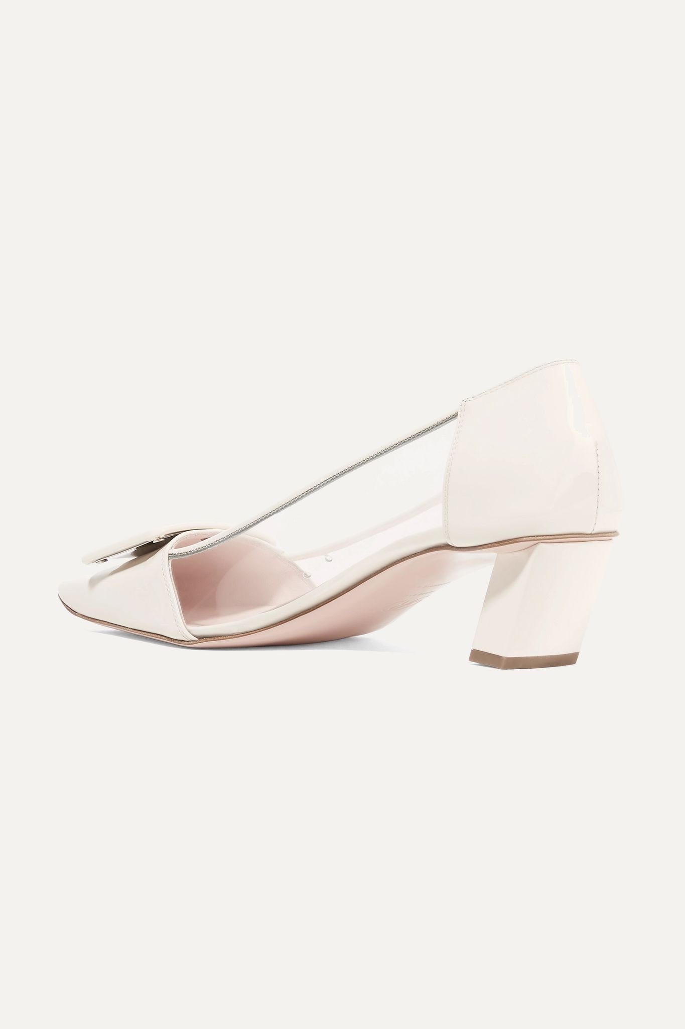 Belle Vivier patent-leather and PVC pumps - 4