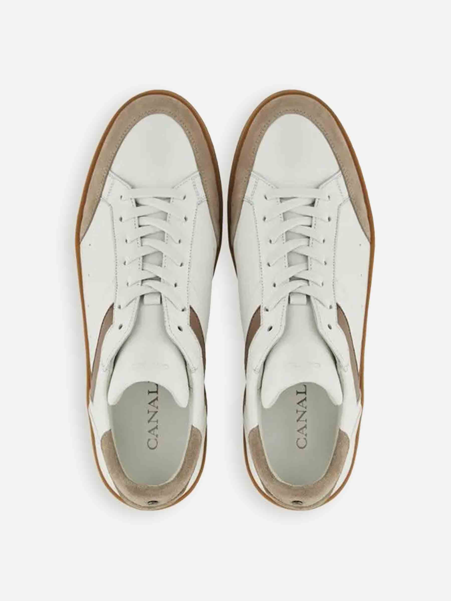 DERBY LEATHER SNEAKERS - 4