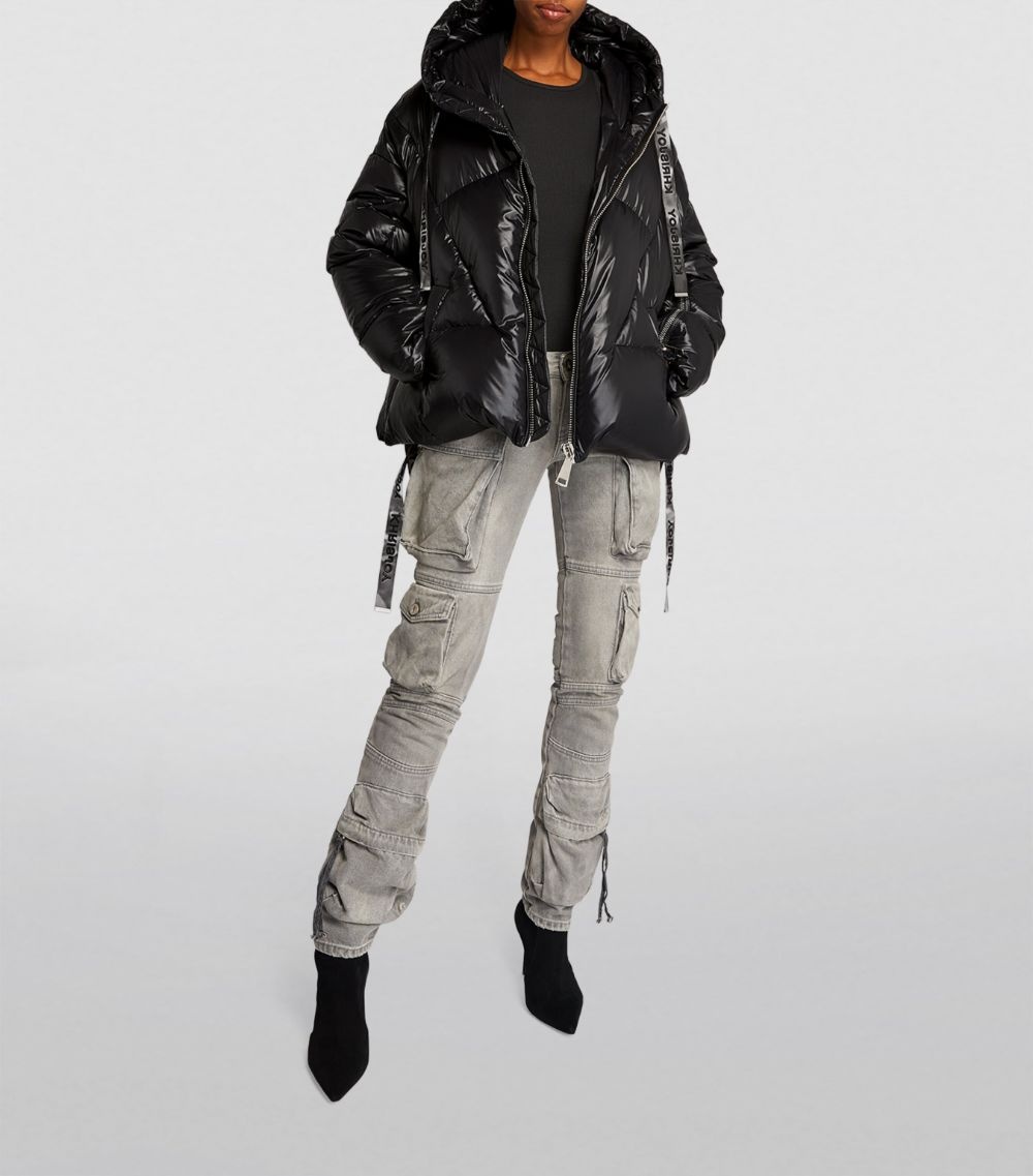 Khrisjoy Khris Hot Melt puffer jacket - Black