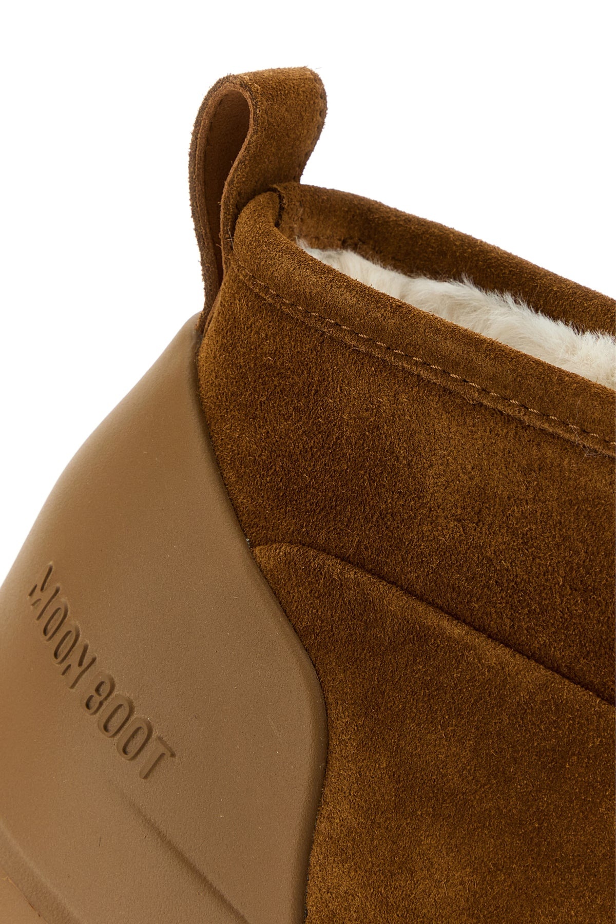 Caramel suede Luna Low ankle boots - 4
