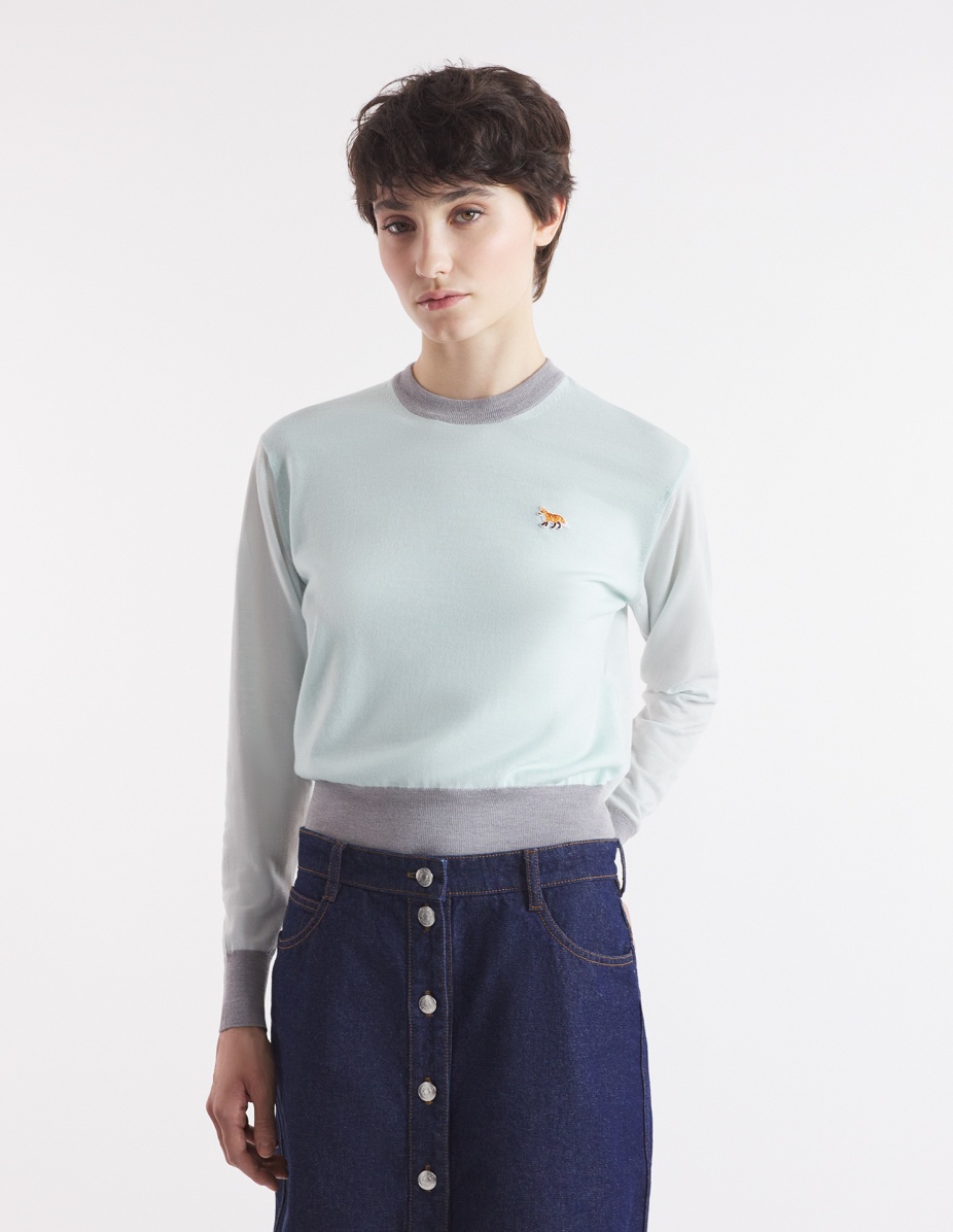 BABY FOX PATCH COLOR BLOCK JUMPER - 3