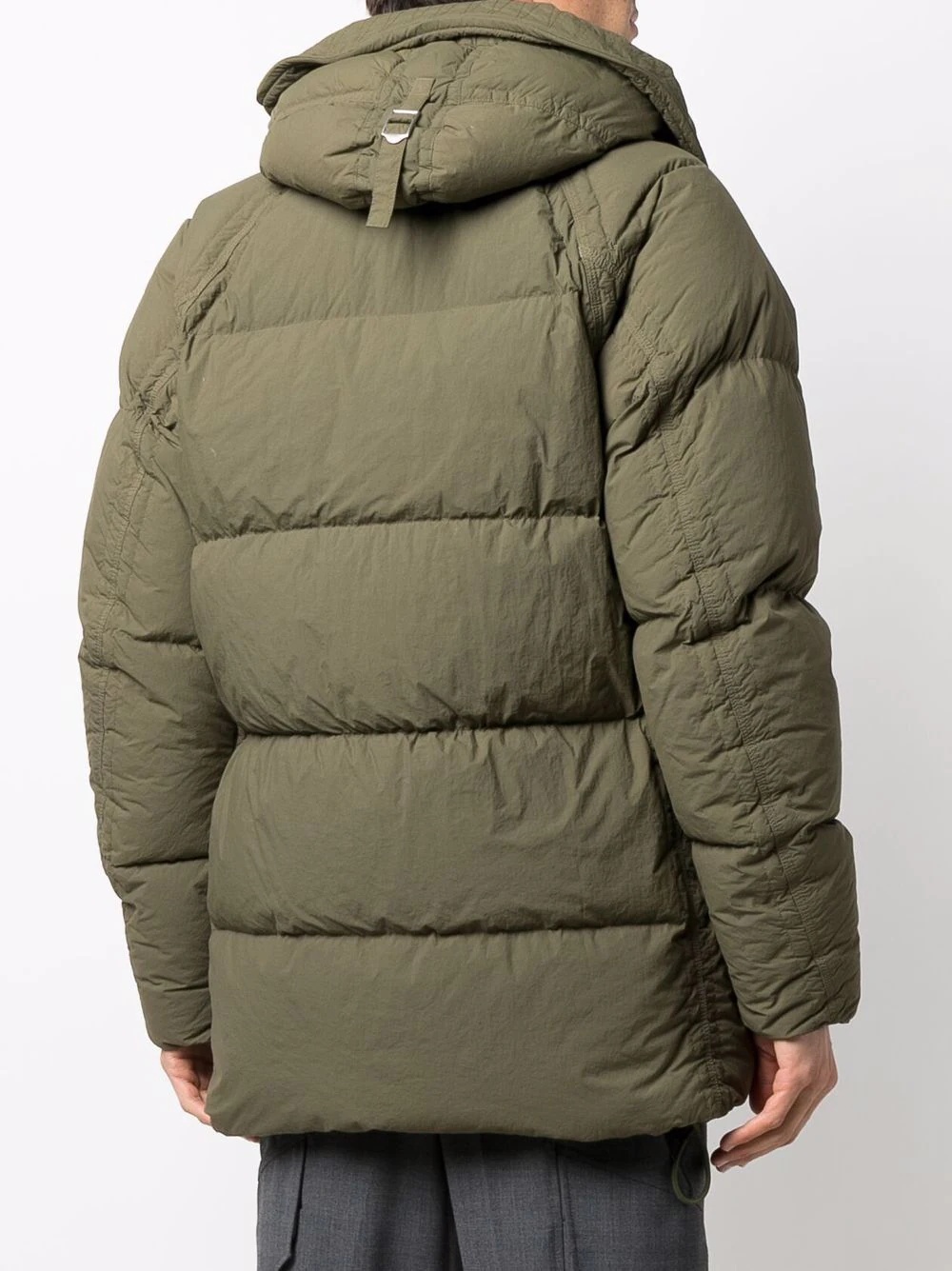 hooded padded coat - 4