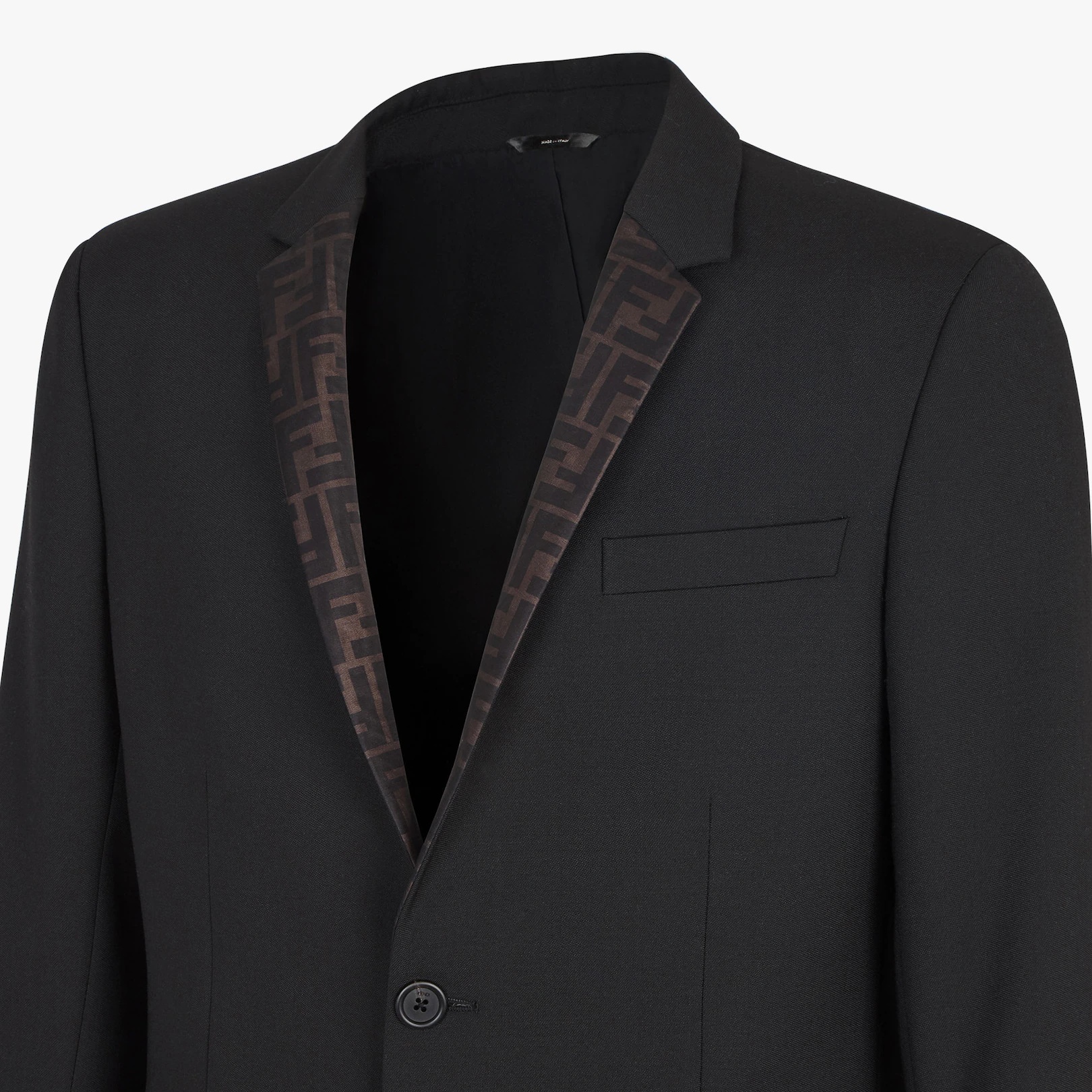 Black wool blazer - 3