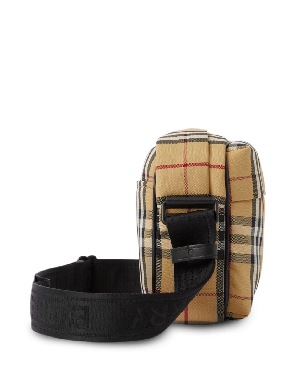 check-pattern shoulder bag - 5