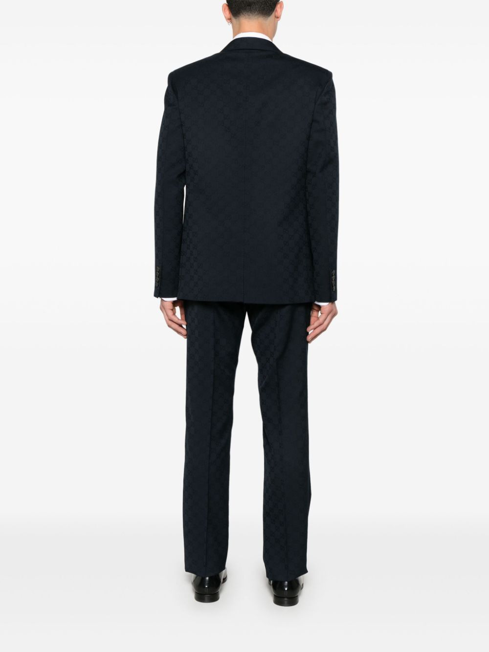 Gucci Men Wool Jacquard Dress - 4
