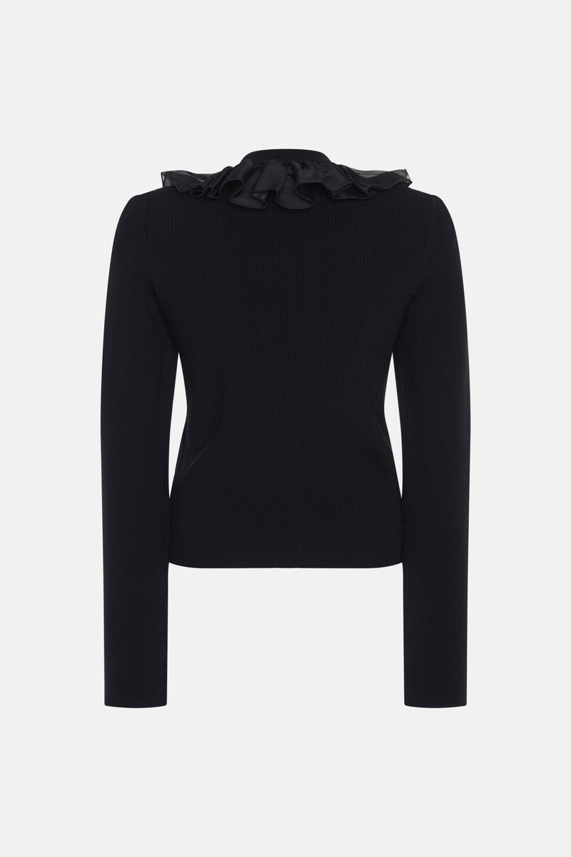 CARDIGAN WITH RUCHES 2