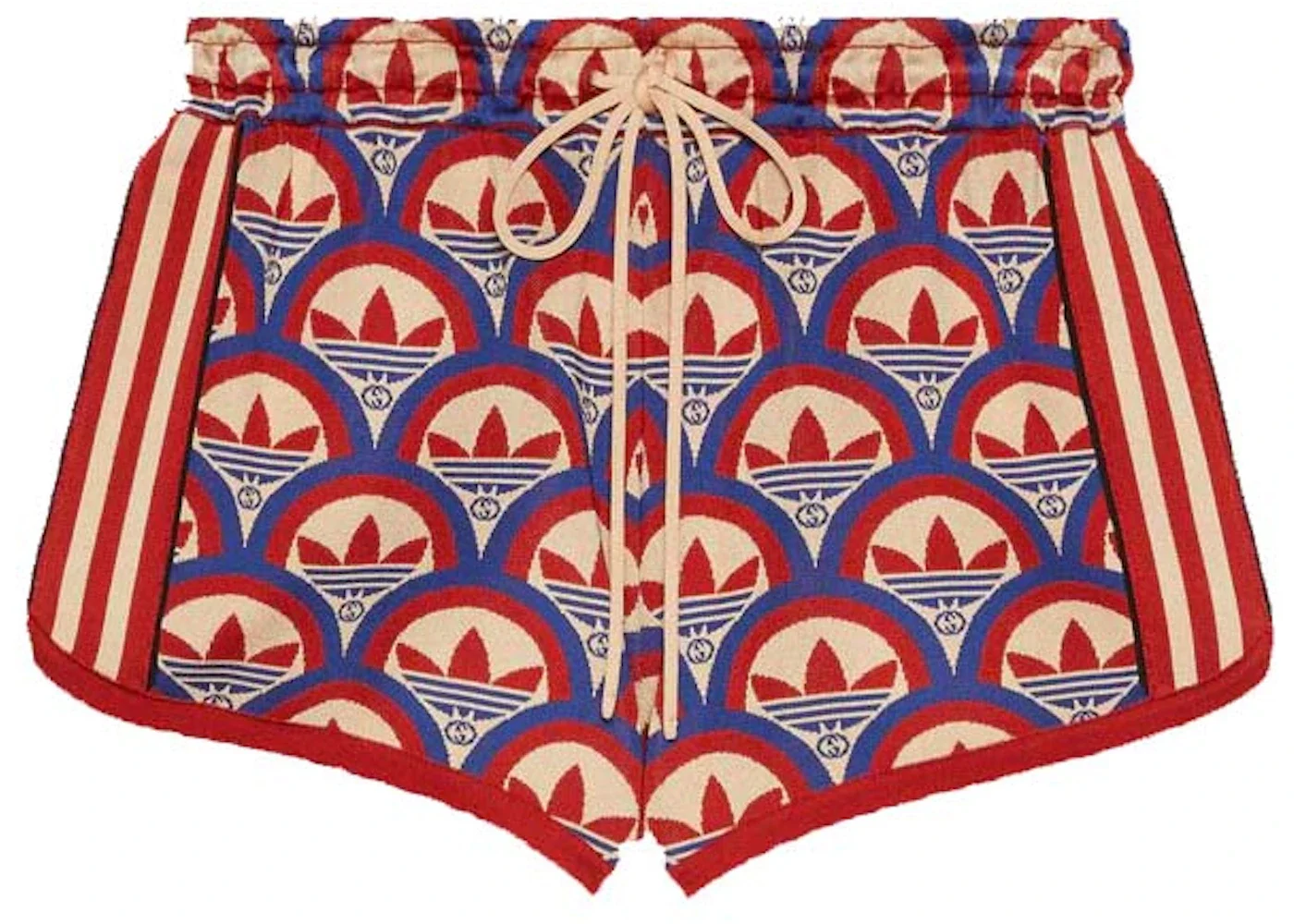 Gucci x adidas Jacquard Shorts Red/Blue - 1
