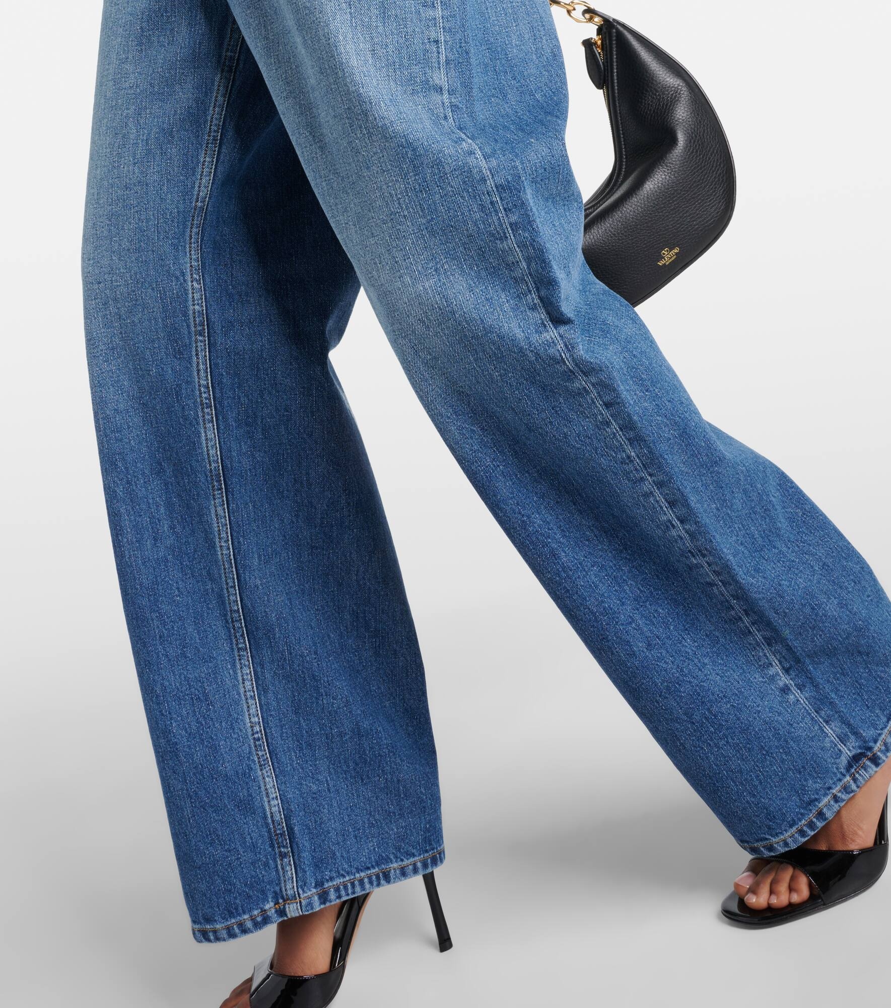 High-rise straight jeans - 5
