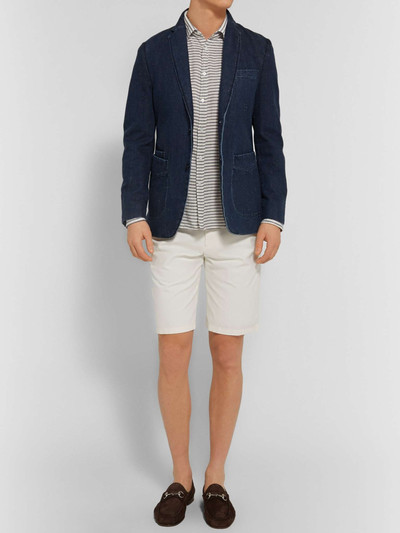 Loro Piana Slim-Fit Stretch-Cotton Bermuda Shorts outlook