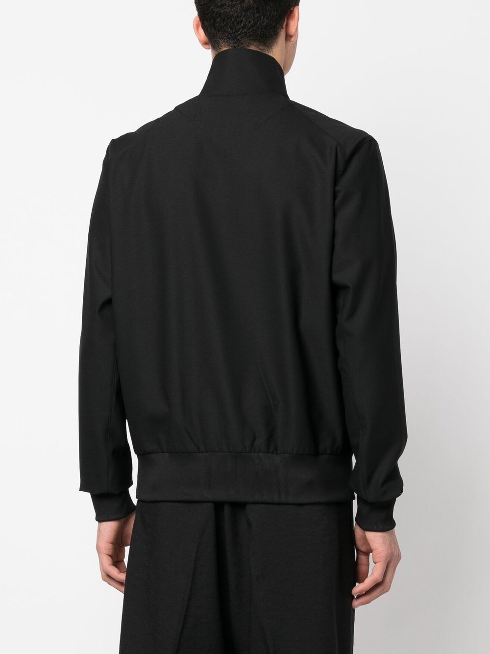 funnel neck zip-up track jacket - 5