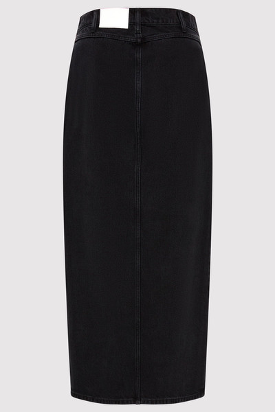 ST. AGNI Denim Maxi Skirt - Washed Black outlook