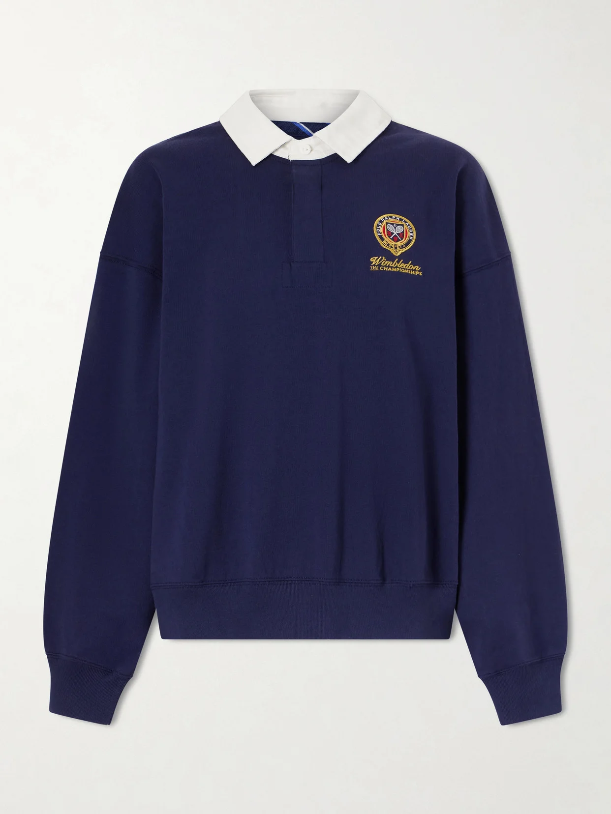 Logo-appliqué Cotton Sweatshirt - 1
