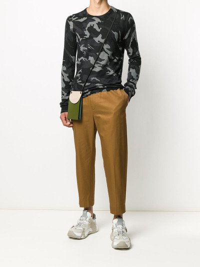 Zadig & Voltaire Kennedy camouflage-print sweater outlook