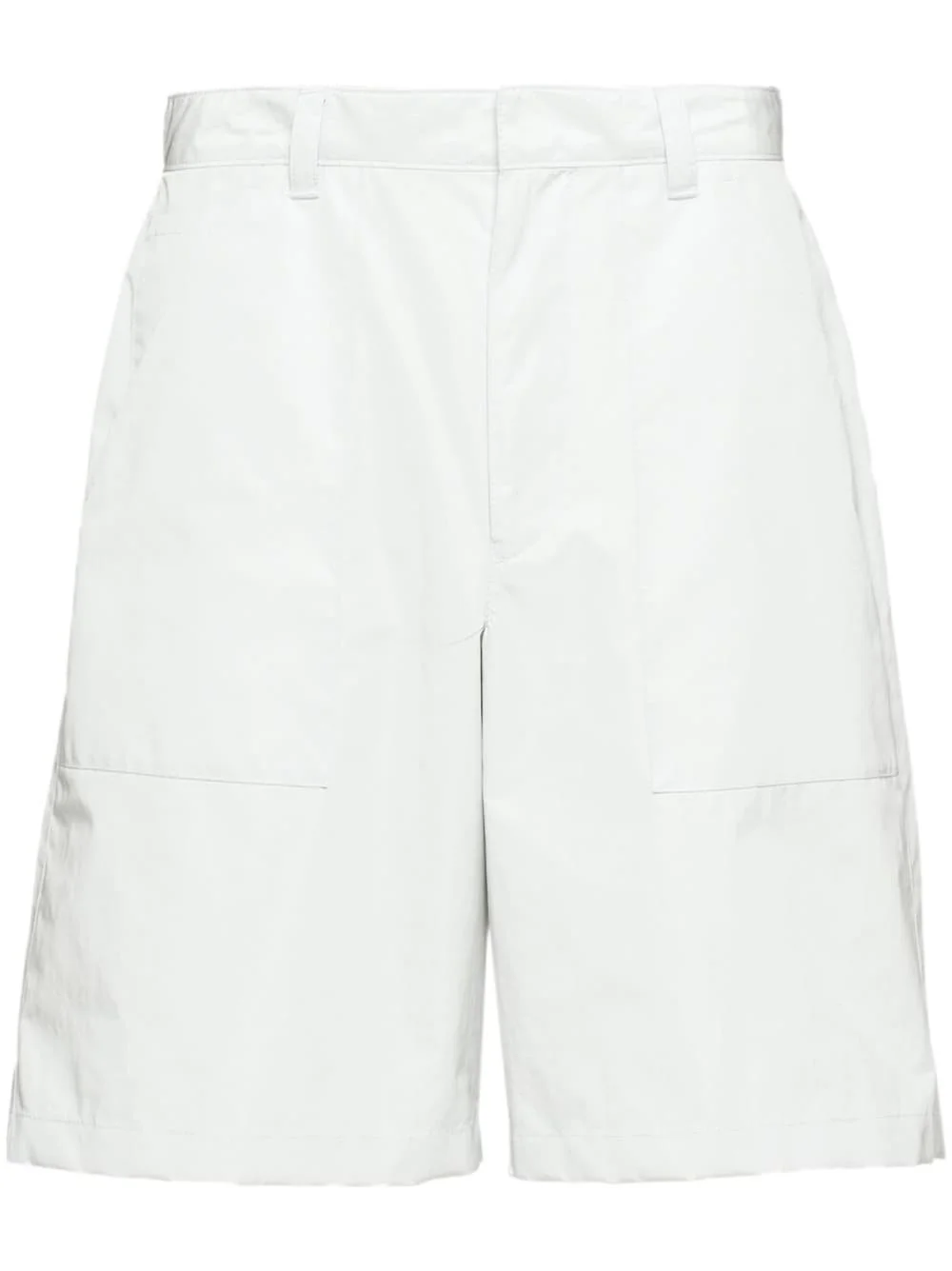 triangle-logo Bermuda shorts - 1
