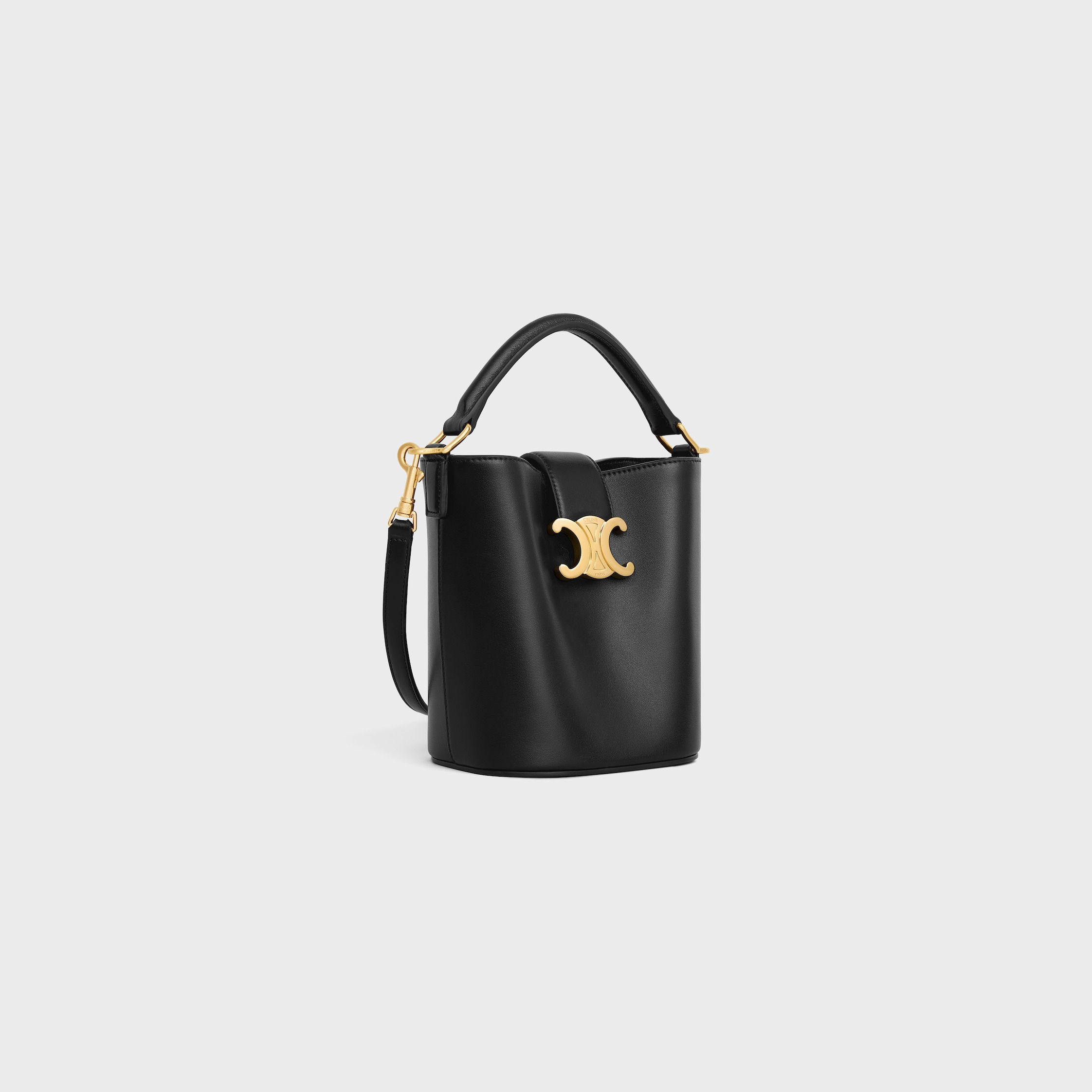 MINI BUCKET LOUISE in smooth calfskin - 2