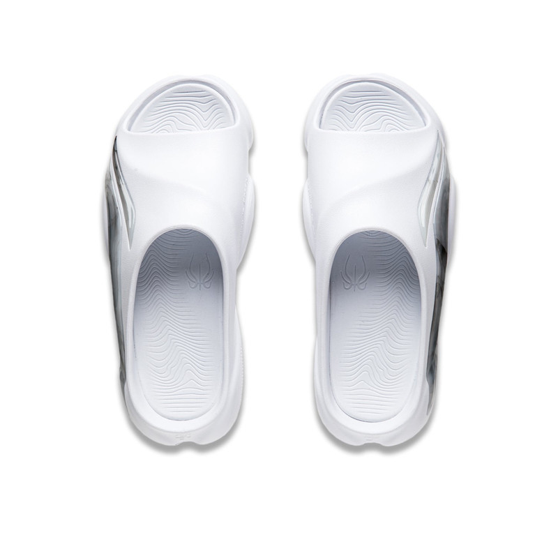 Li-Ning Li-Ning BadFive Slides 'White' ABTU001-2 outlook