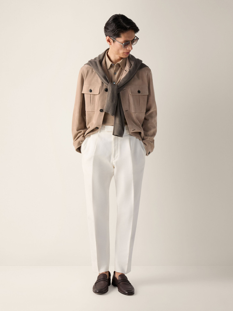 ZEGNA SUEDE BLOUSON outlook