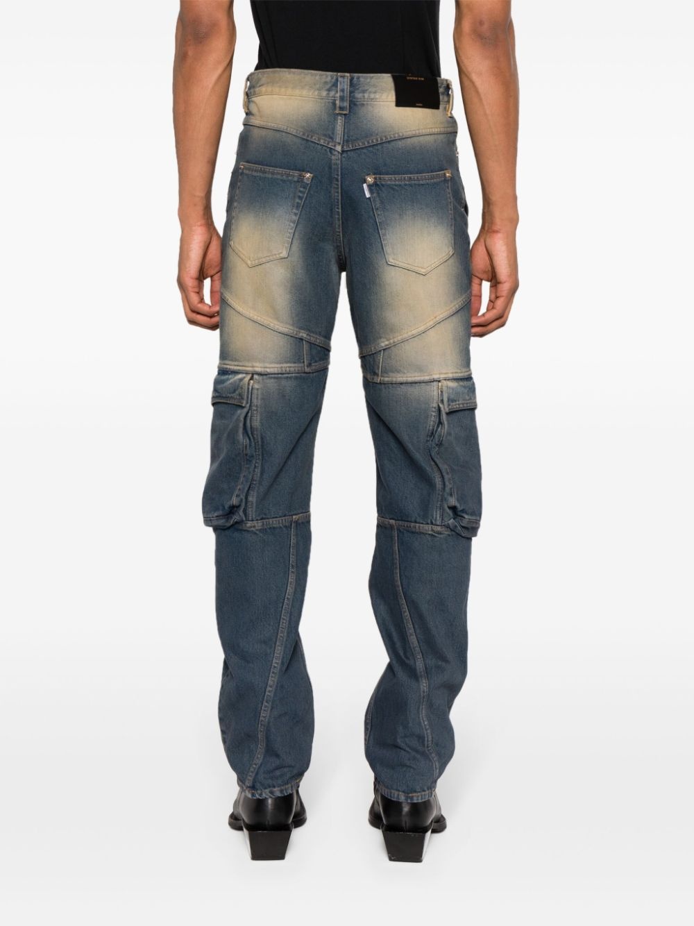 Corset cargo jeans - 4