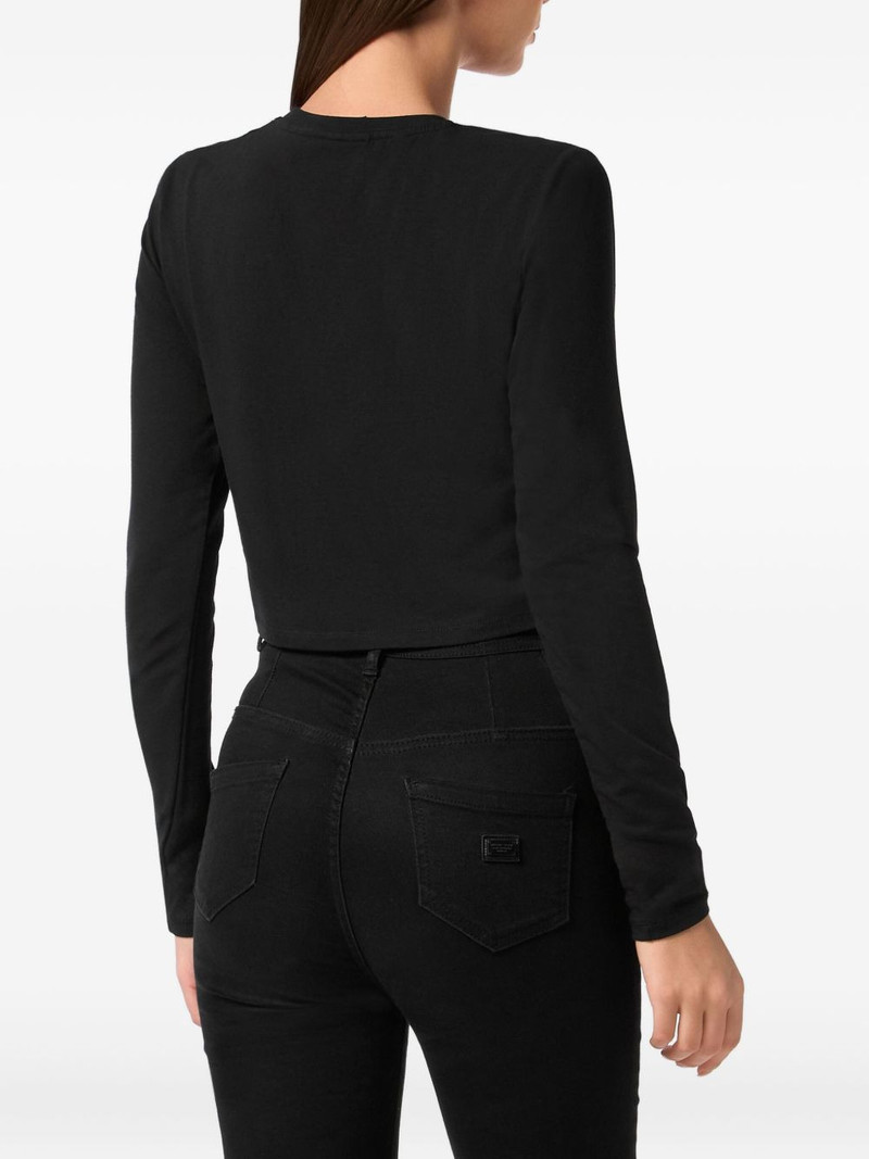 long-sleeved embroidered top 3