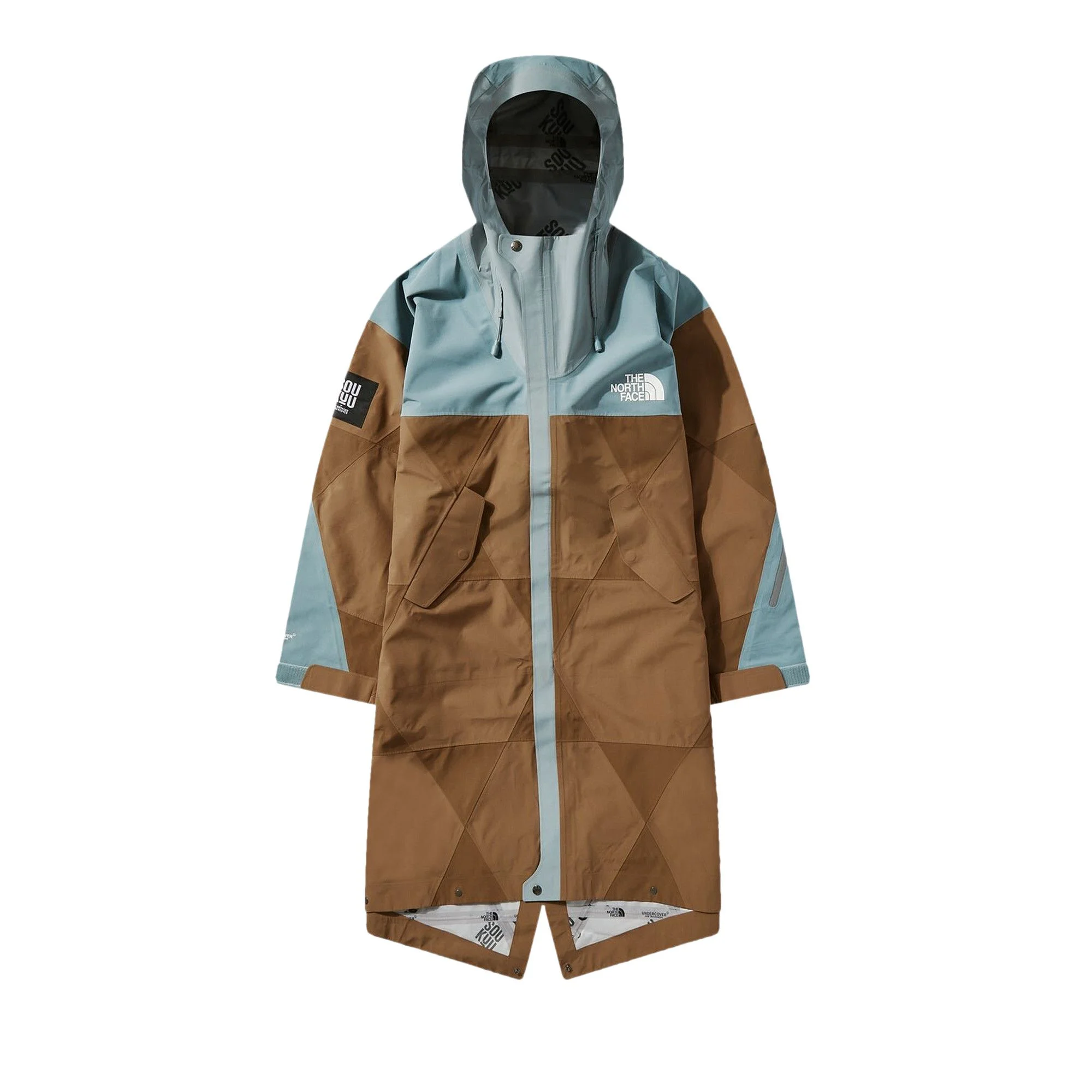 The North Face x Undercover Project U Geodesic Shell Jacket 'Bronze Brown/Concrete Grey' - 1