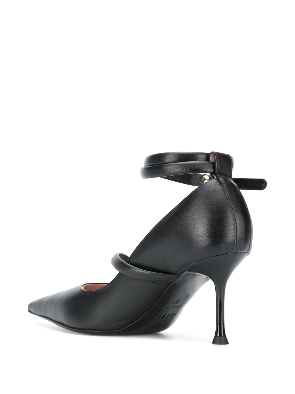 mid-heel wraparound-strap pumps - 3