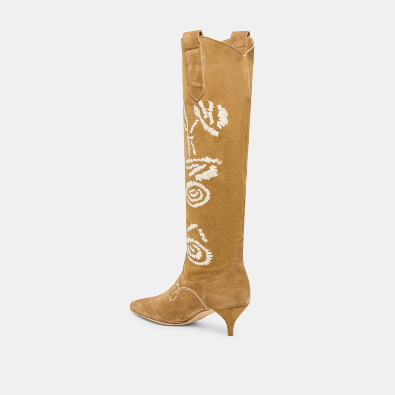 WILDE BOOTS CHESTNUT SUEDE 5