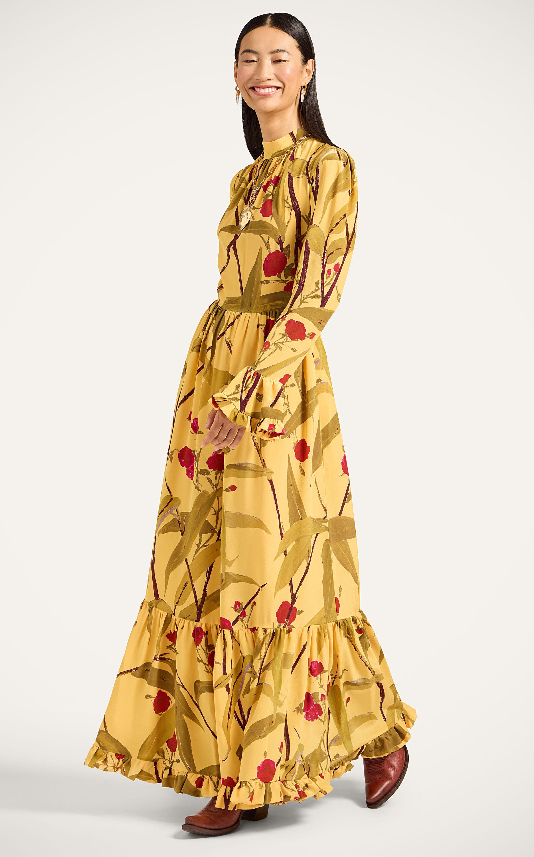 La DoubleJ Visconti Dress in Bamboo Yellow at Nordstrom - 1