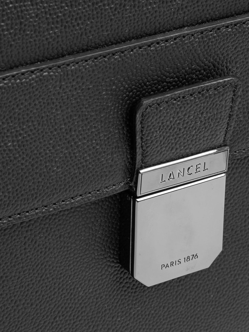 Charlie flap textured briefcase 4