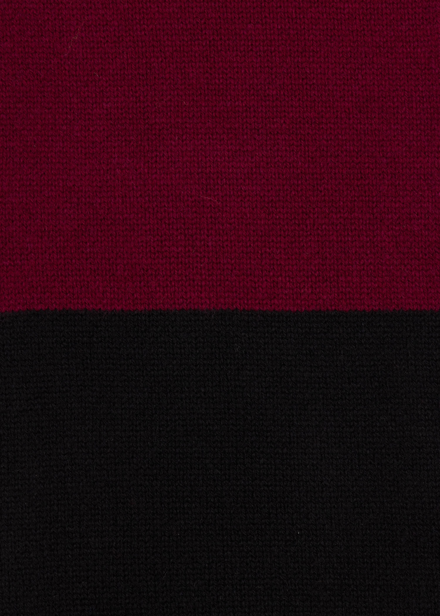 Lambswool-Blend Stripe End Scarf - 3