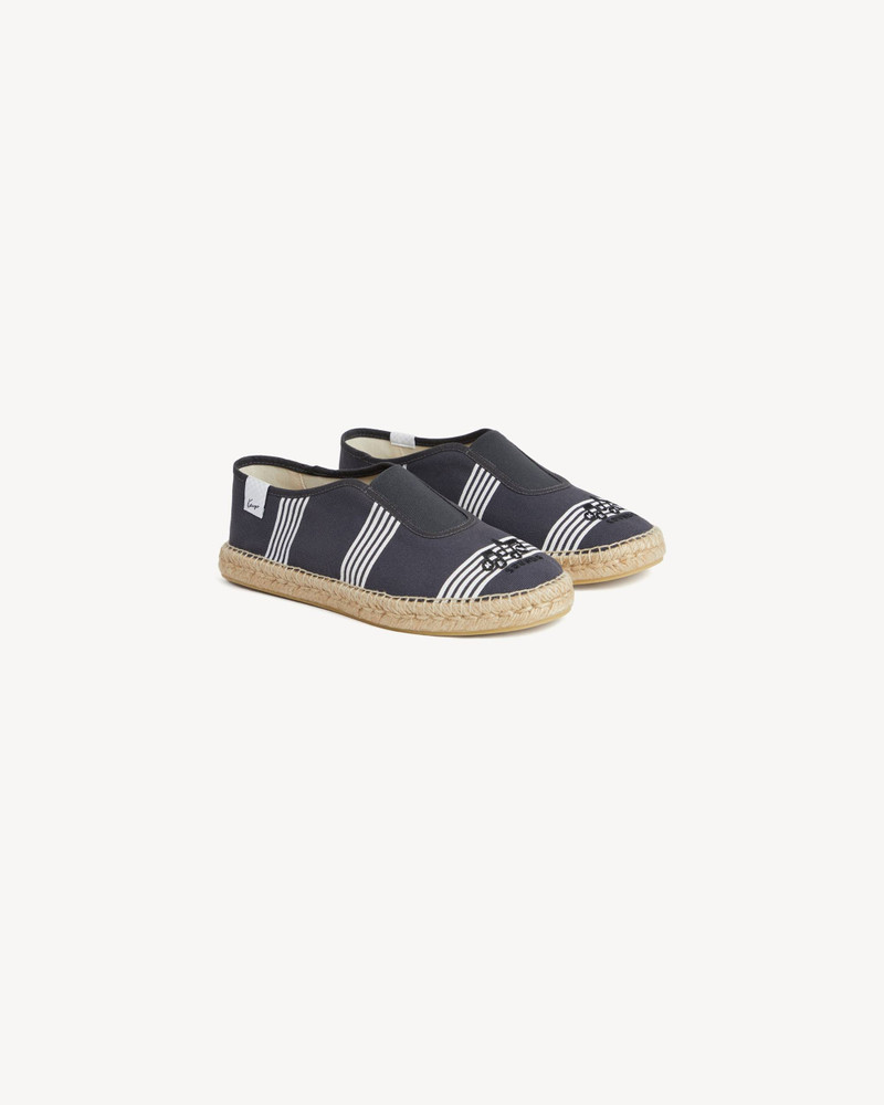KENZO Striped espadrilles in canvas outlook