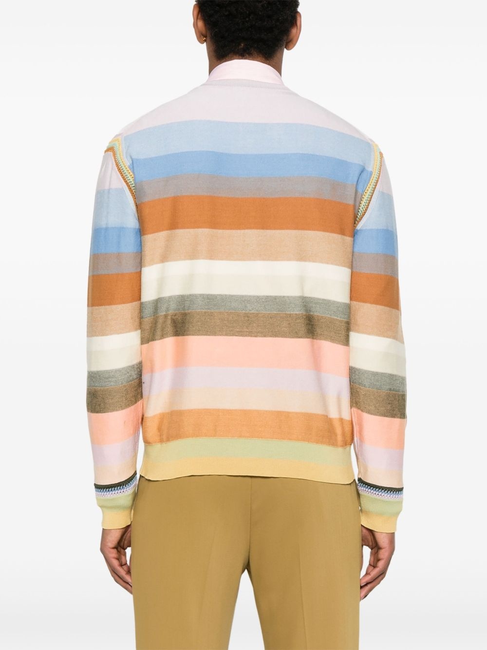 striped sweater - 4