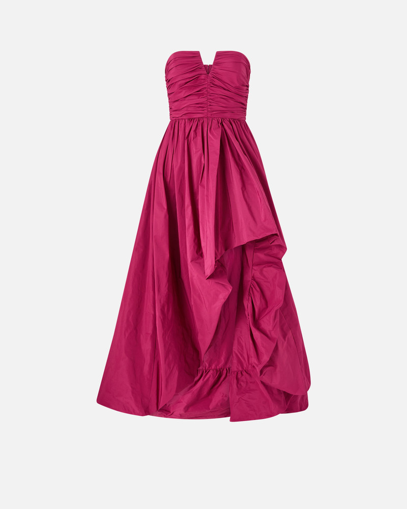 LONG, ELEGANT TAFFETA DRESS 1