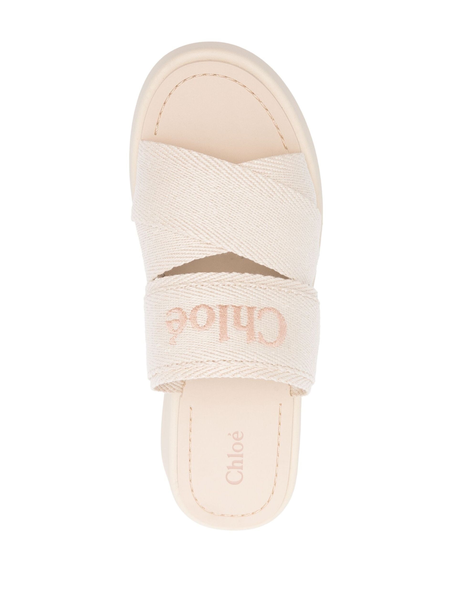 Mila Logo-Embroidered Sandals - 4
