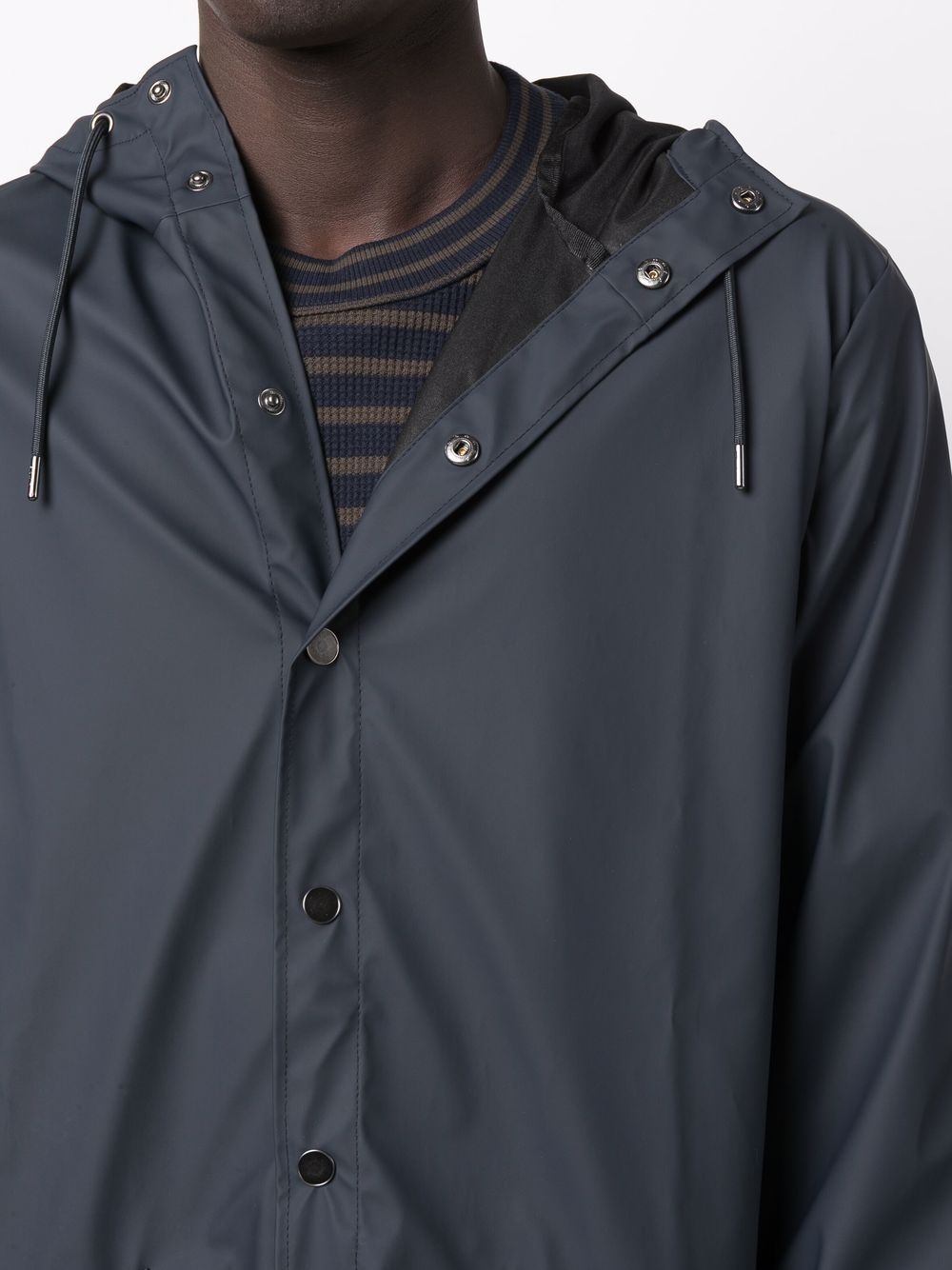 drawstring-hood bomber jacket - 6