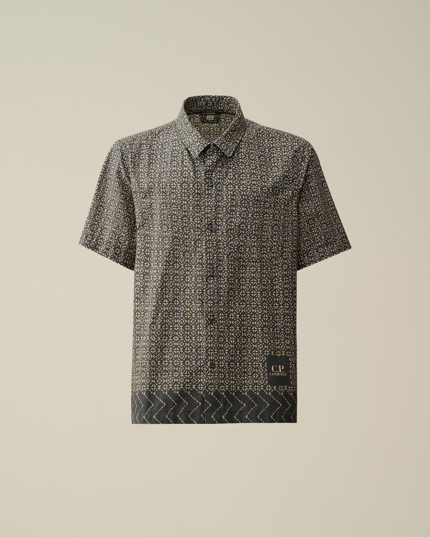 Popeline Baja Print Shirt - 1