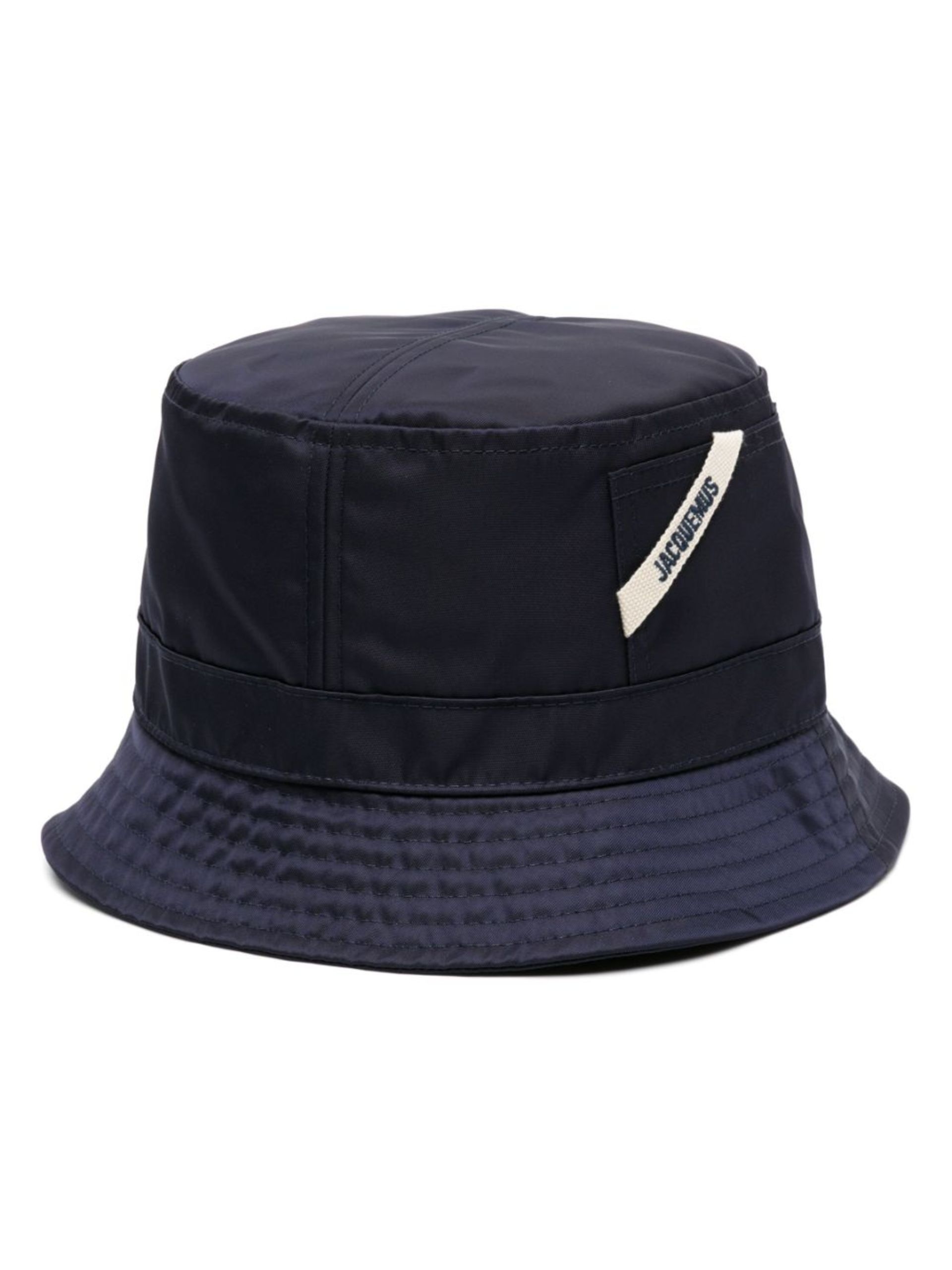 Le Ovalie narrow-brim bucket hat - 1
