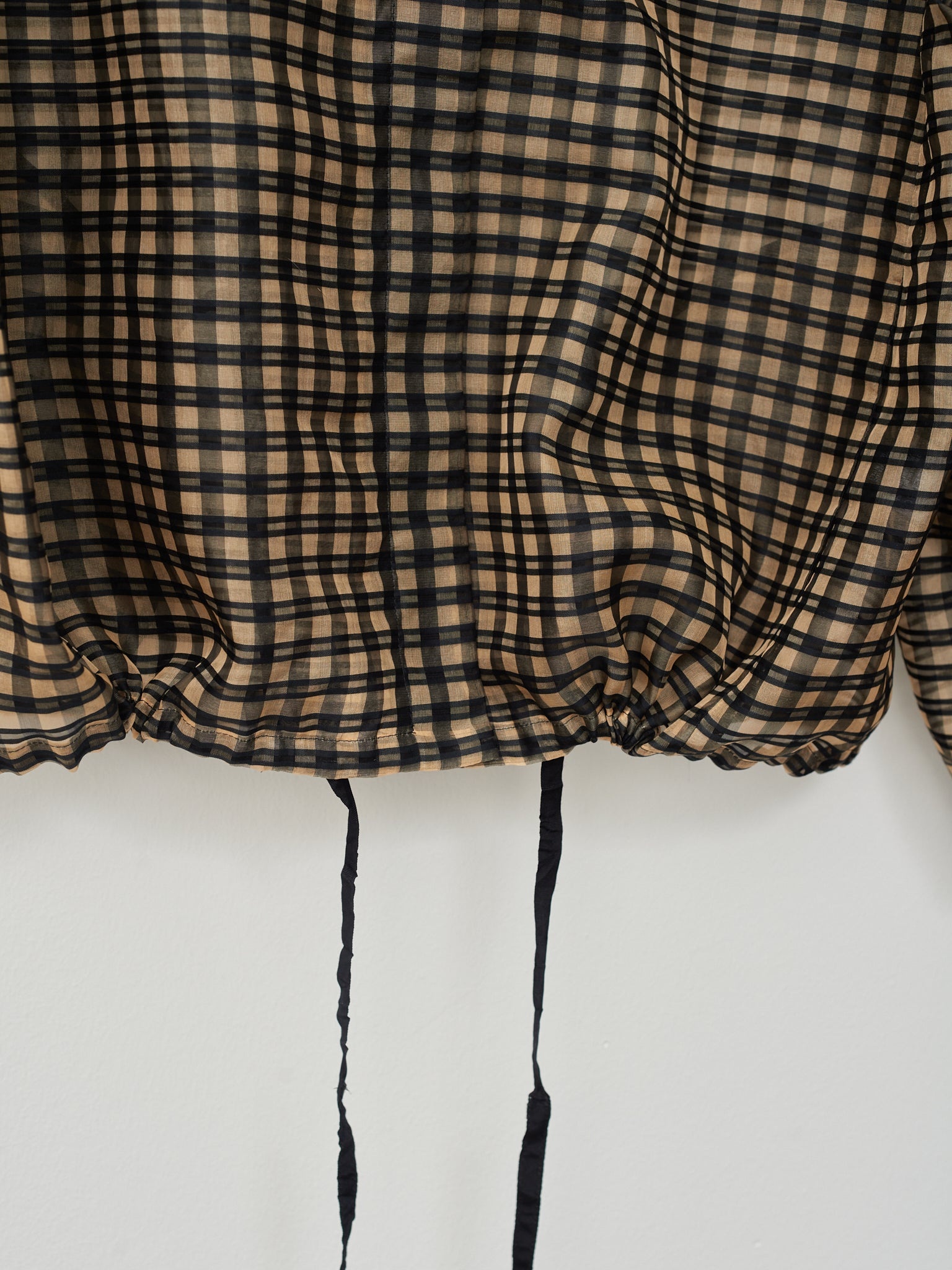 Organza Bomber Jacket - Vichy Check - 10