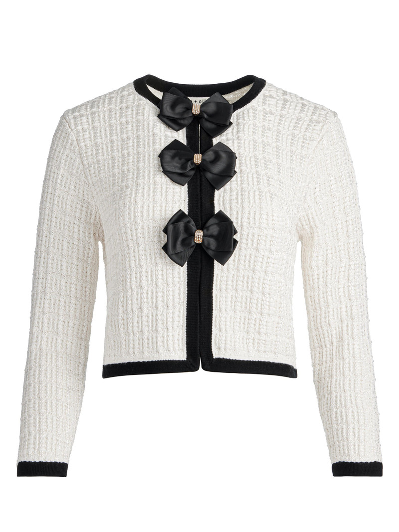 AKIRA BOW CARDIGAN 1